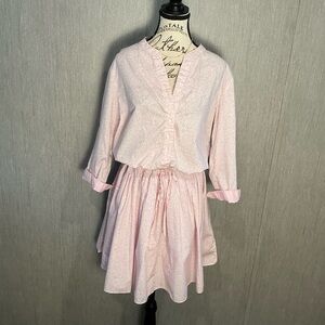 Uniqlo Pink Midi Dress